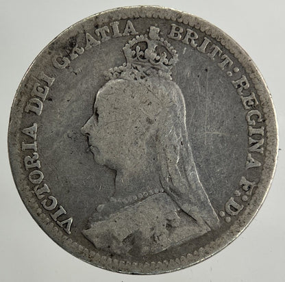 1892 Victoria Threepence Silver Coin | Collectable Grade