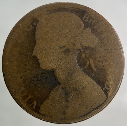 1873 Victoria One Penny Coin | Collectable Grade