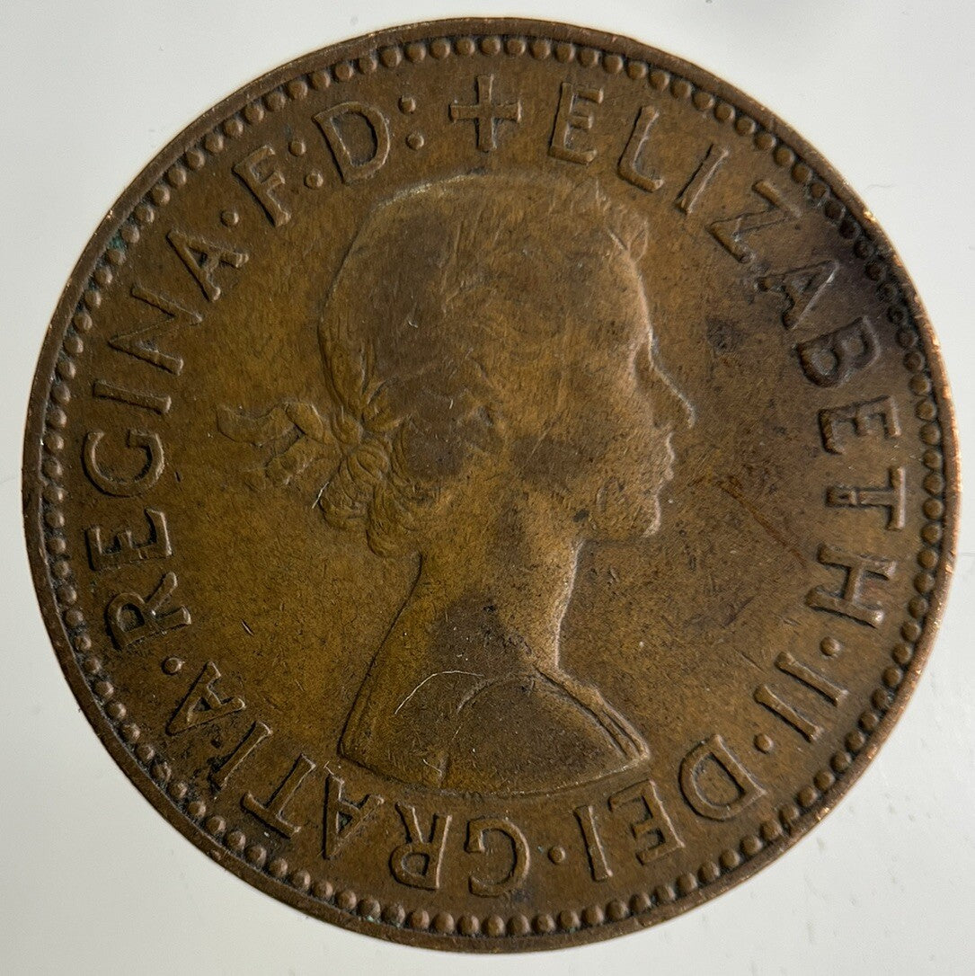 1959 Elizabeth II 2nd Half - Penny Coin | Fine Collectable Grade