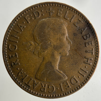 1959 Elizabeth II 2nd Half - Penny Coin | Fine Collectable Grade
