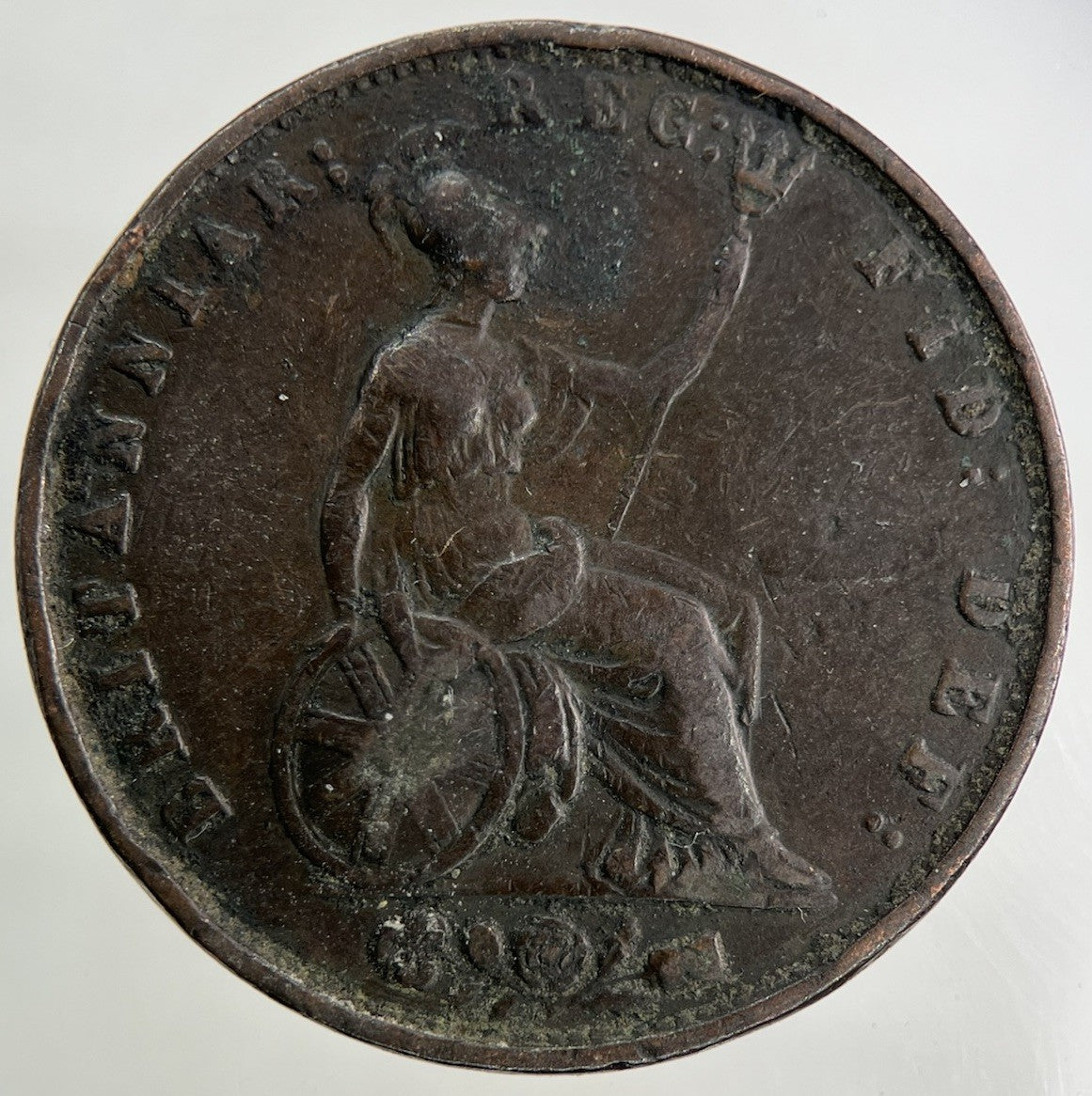 1853 Victoria Half - Penny Coin | Fine Collectable Grade