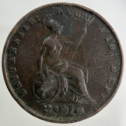 1853 Victoria Half - Penny Coin | Fine Collectable Grade