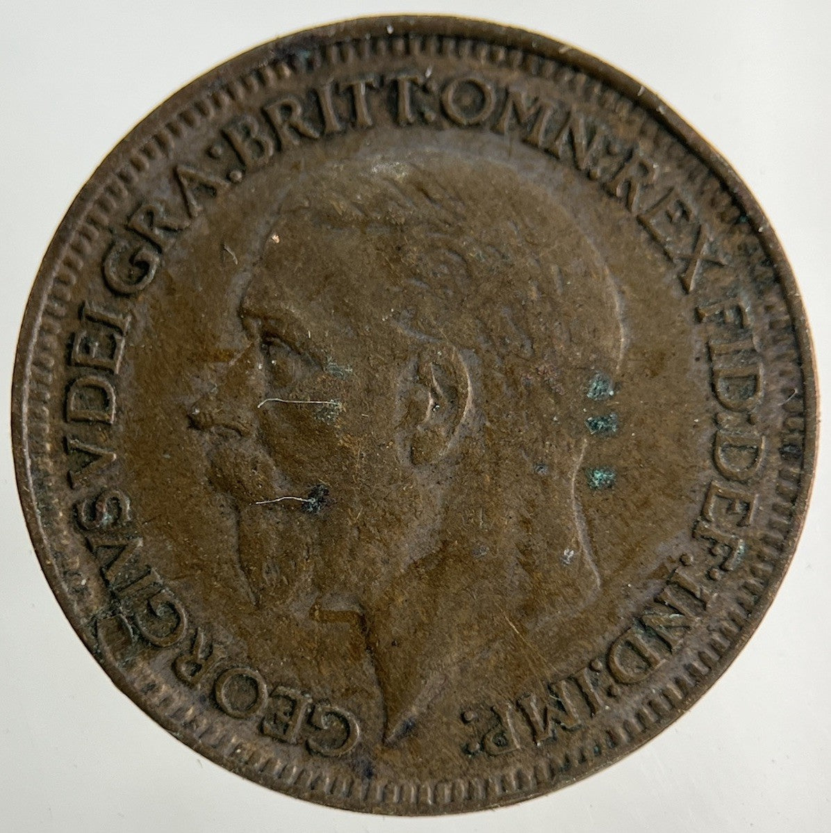 1932 George V Farthing Coin | Fine Collectable Grade