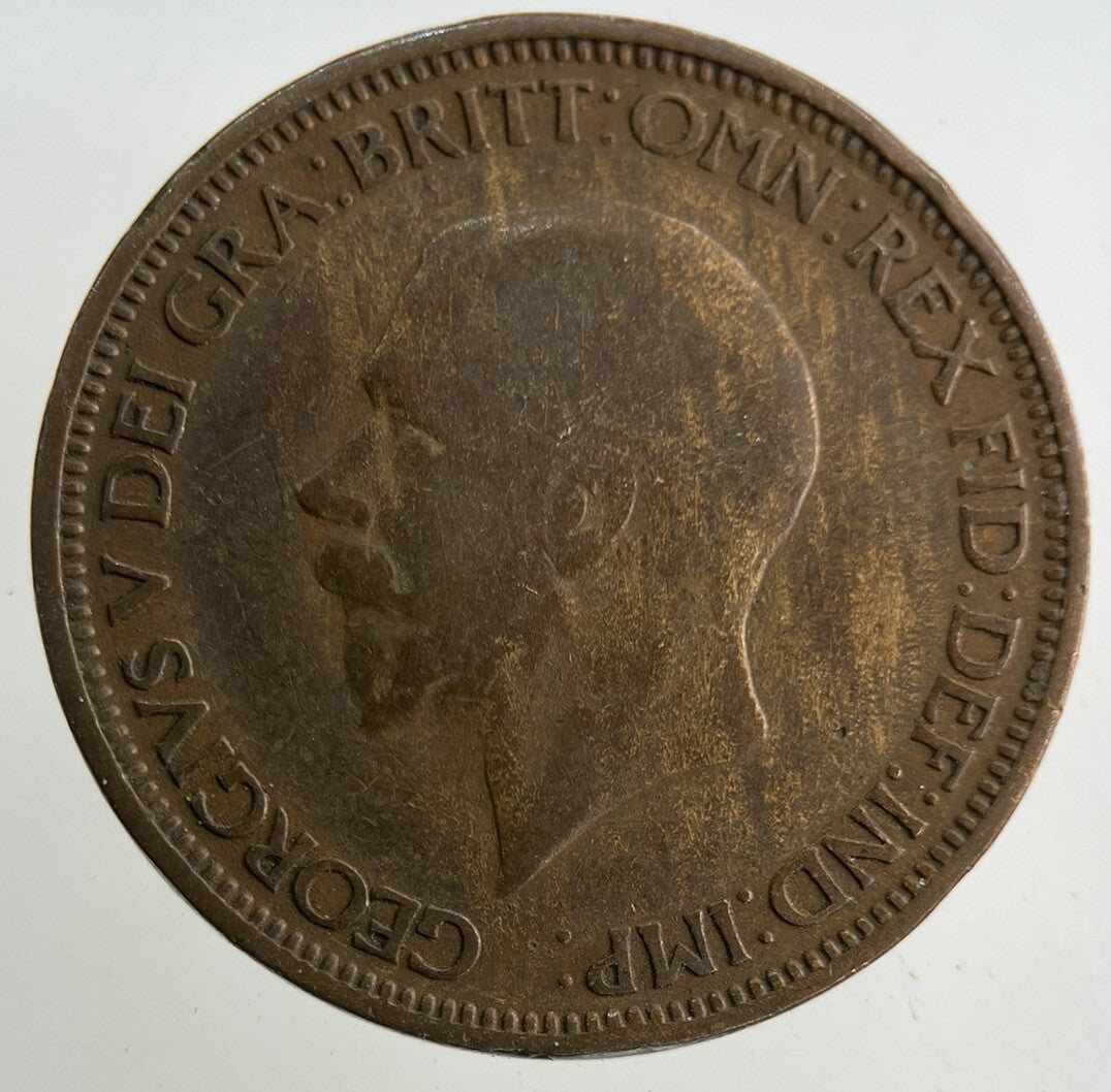 1935 George V Half - Penny Coin | Collectable Grade