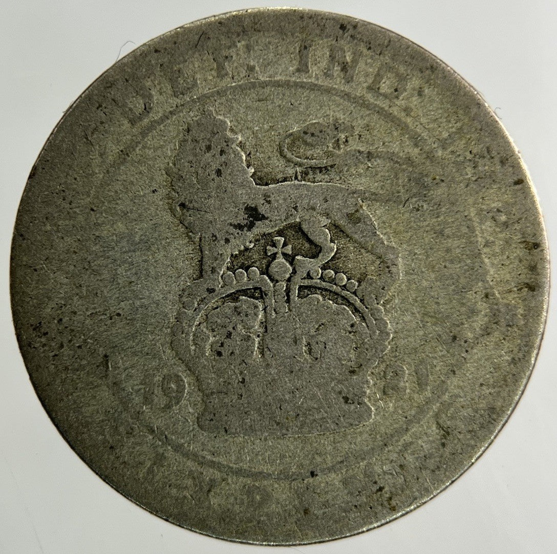 1921 George V Sixpence Silver Coin | Fair Grade