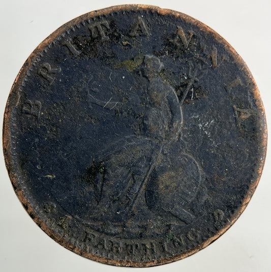 1799 George III 3rd Farthing Coin | Collectable Grade