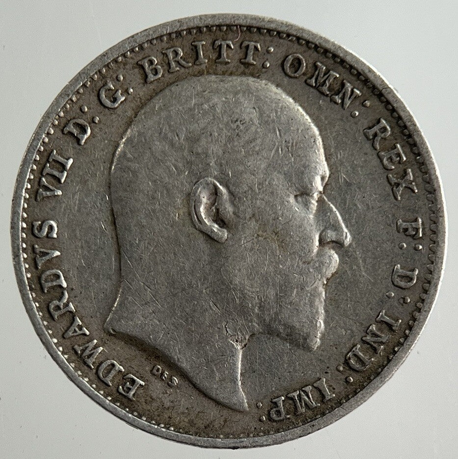 1902 Edward VII Threepence Silver Coin | Fine Collectable Grade