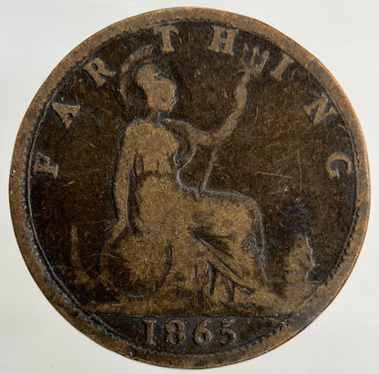 1865 Victoria Farthing Coin | Collectable Grade