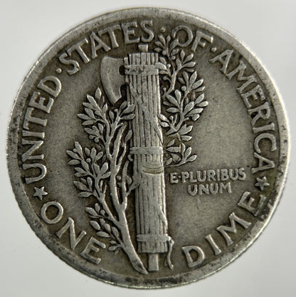 1935 US USA Mercury Dime Silver Coin | Fine Collectable Grade