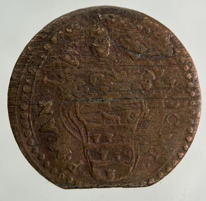 1655 - 1677 Italy Papal States 1 Quattrino Coin | Fine Collectable Grade