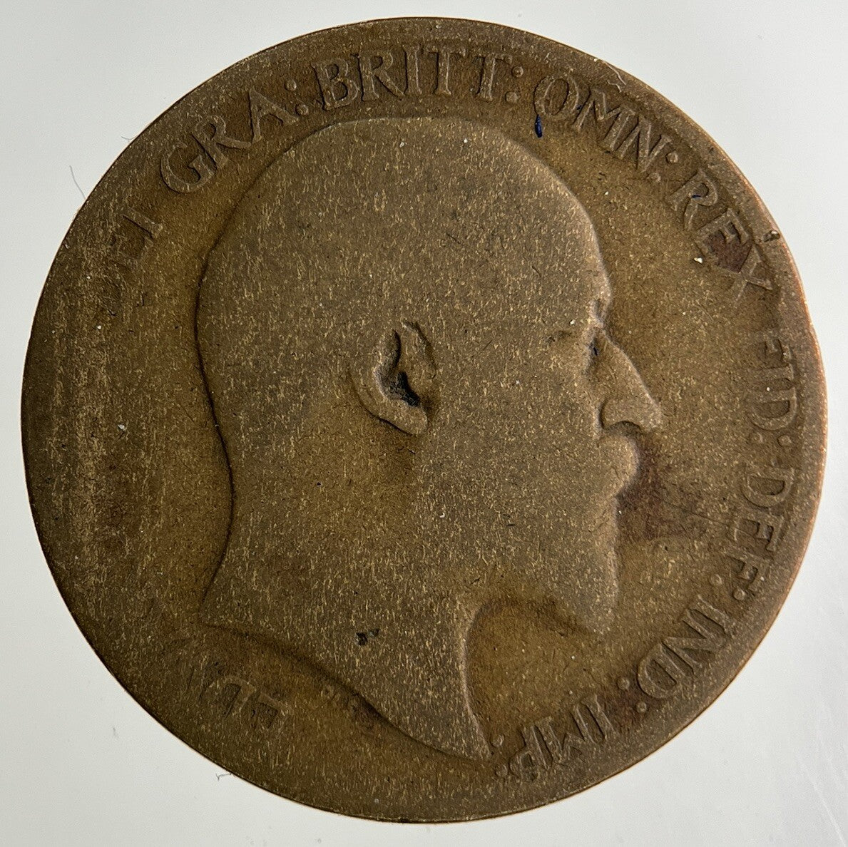 1906 Edward VII Half - Penny Coin | Collectable Grade