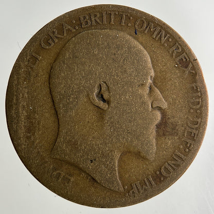 1906 Edward VII Half - Penny Coin | Collectable Grade