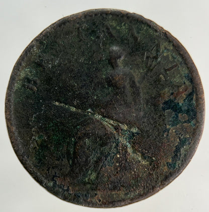 1807 George III 3rd Farthing Coin | Fair Grade