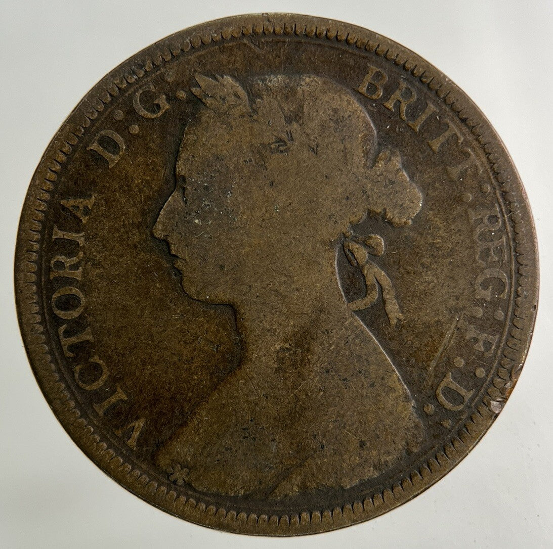 1891 Victoria Half - Penny Coin | Collectable Grade