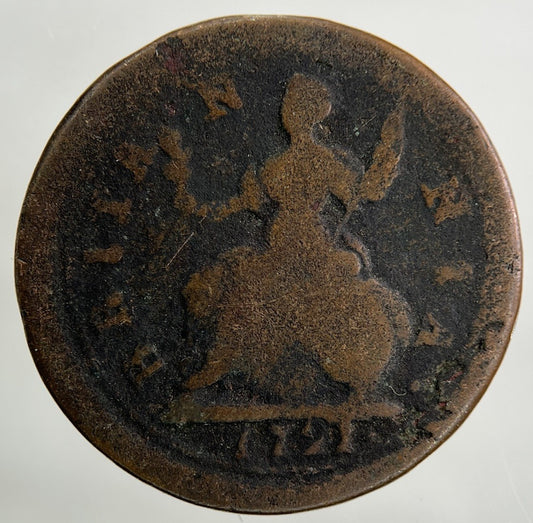 1721 George I 1st Farthing Coin | Collectable Grade