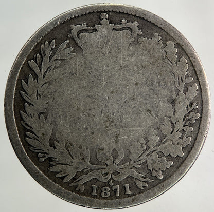 1871 Victoria Shilling Silver Coin | Collectable Grade