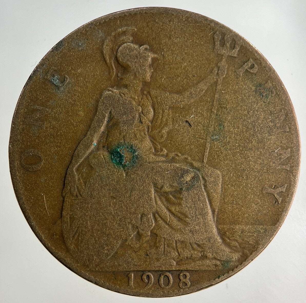 1908 Edward VII One Penny Coin | Collectable Grade