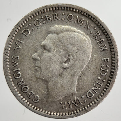 1943 Australia Threepence Silver Coin | Fine Collectable Grade | a8518