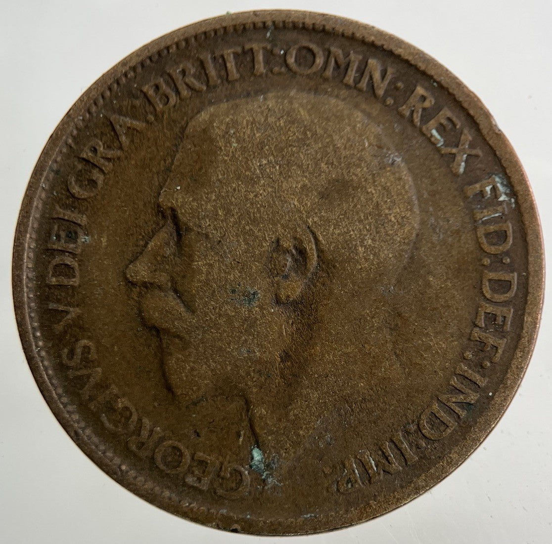 1918 George V Half - Penny Coin | Fair Grade