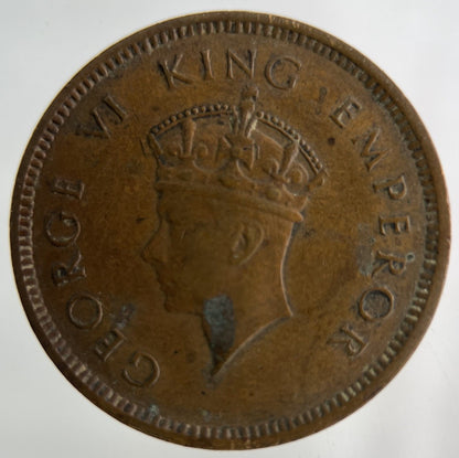 1939 India Quarter 1/4 Anna Coin | Fine Collectable Grade