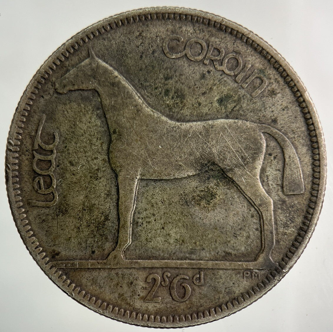 1928 Irish Half - Crown Silver Coin | Fine Collectable Grade