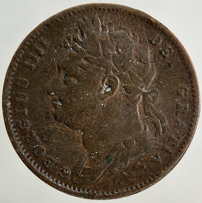 1823 George IV Farthing Coin | Collectable Grade