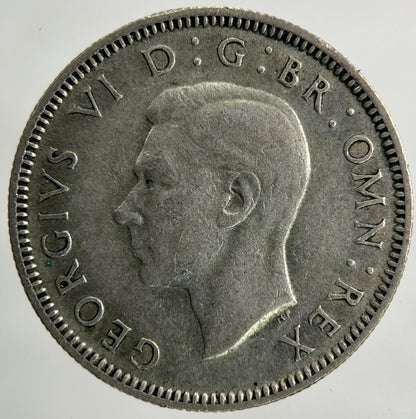 1943 George VI Shilling Silver Coin | Fine Collectable Grade