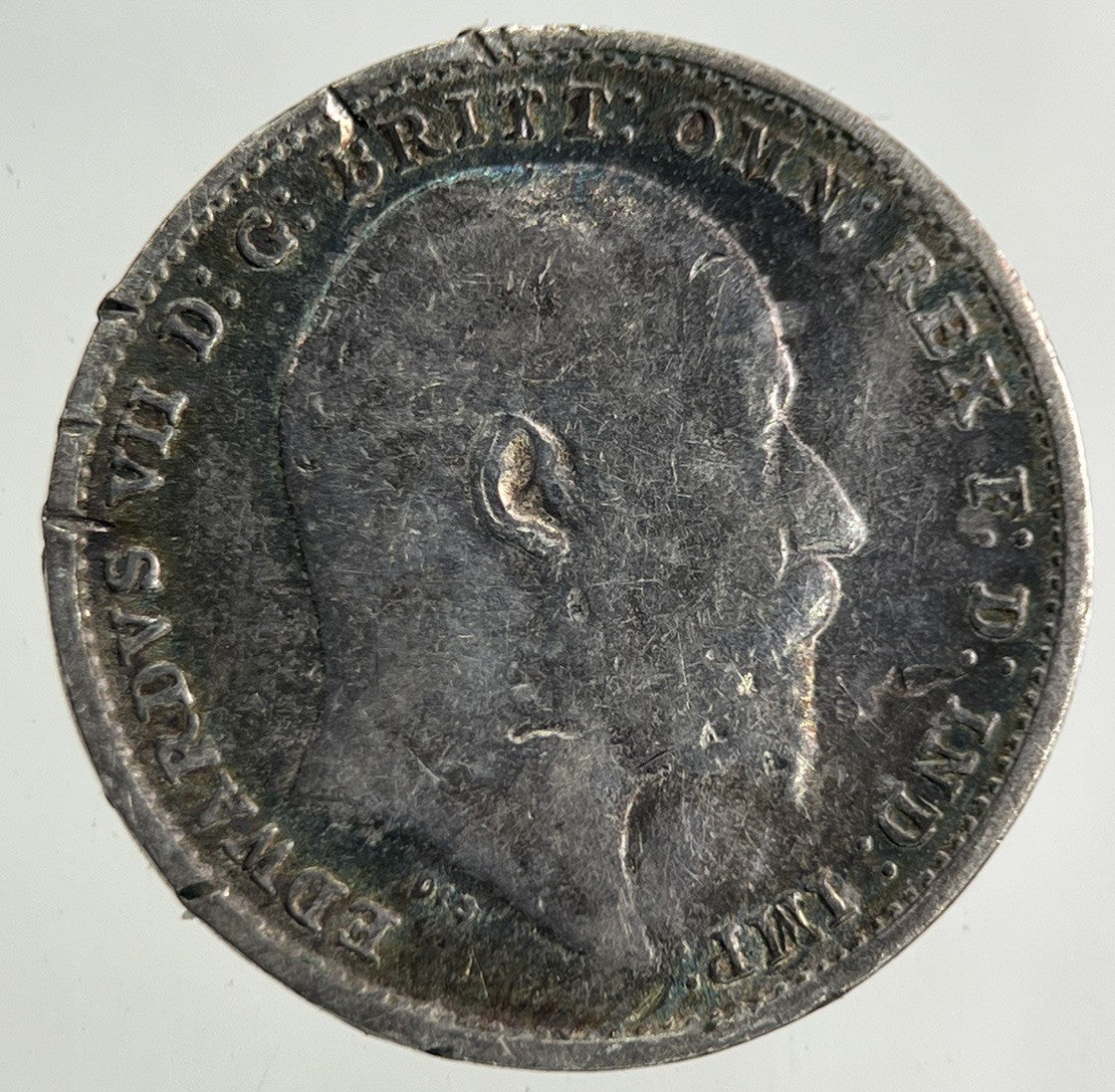 1902 Edward VII Threepence Silver Coin | Collectable Grade