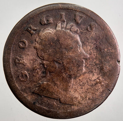 1718 George I 1st Half - Penny Coin | Collectable Grade | a7920