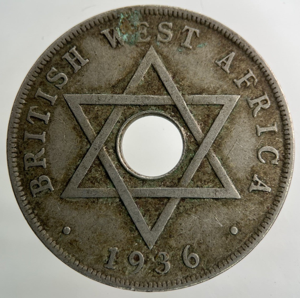 1936 West Africa One Penny Coin | Collectable Grade
