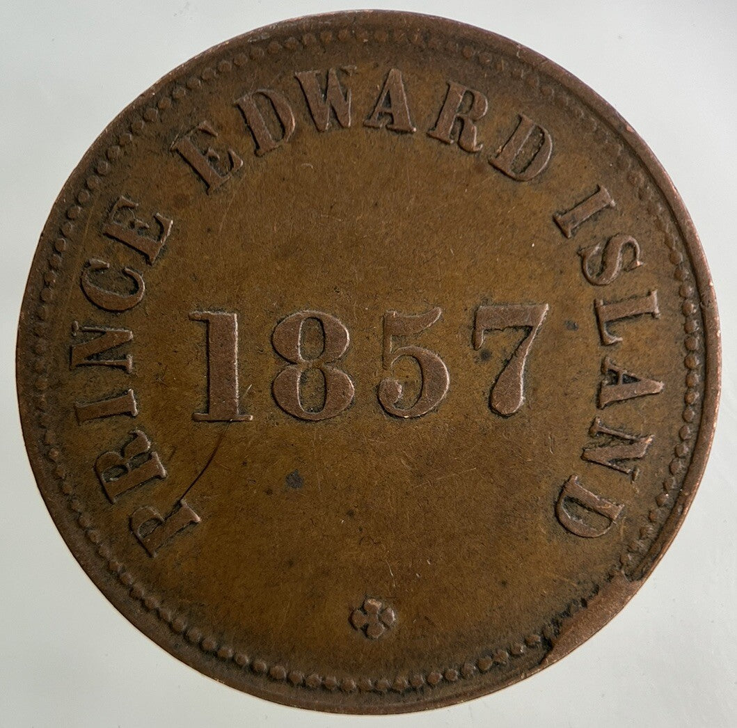 1857 Canada Self Government & Free Trade Token Coin | Fine Collectable Grade