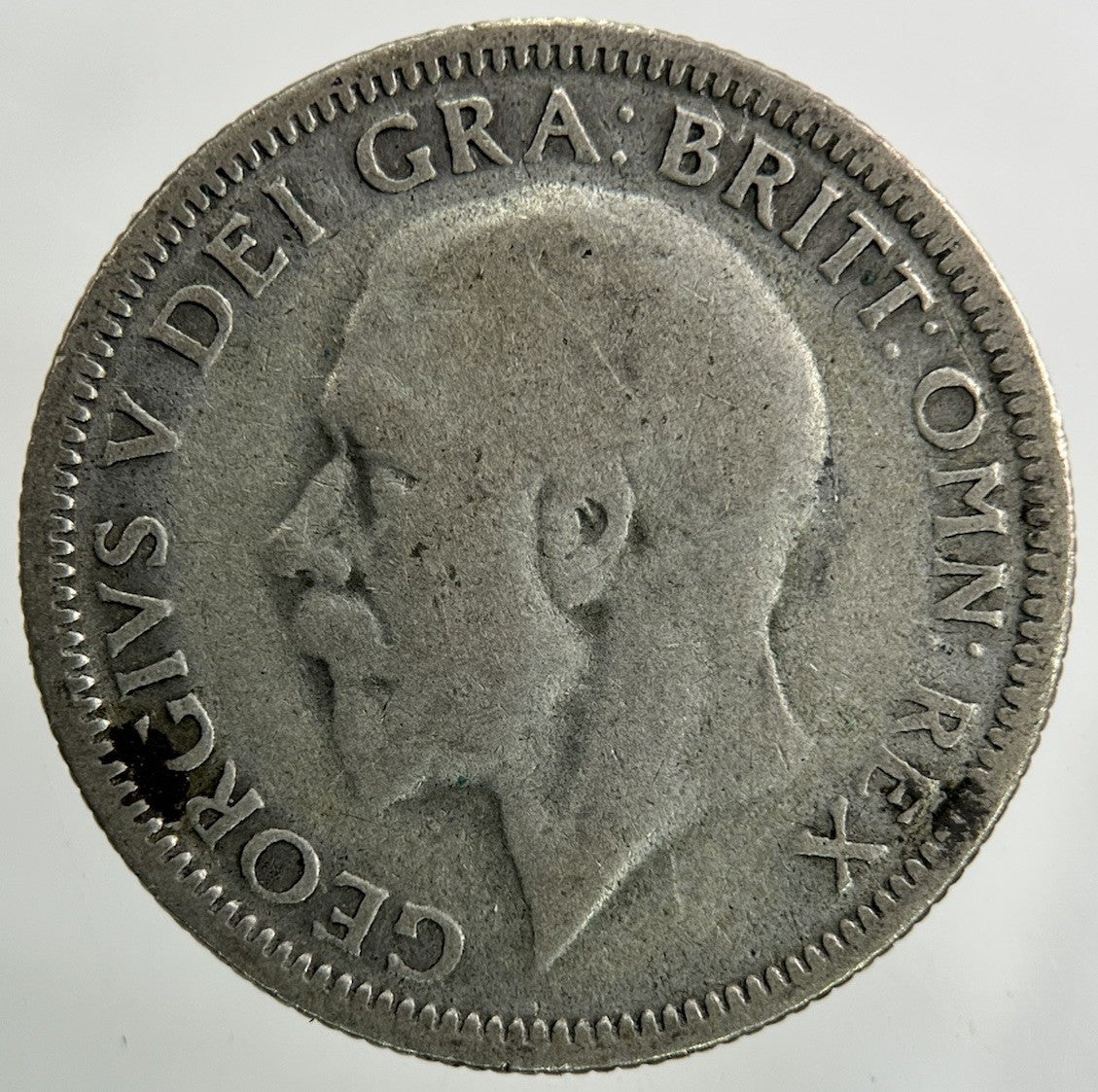 1930 George V Shilling Silver Coin | Fair Grade
