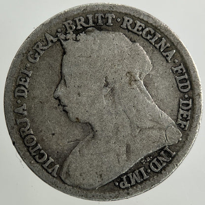1894 Victoria Threepence Silver Coin | Collectable Grade