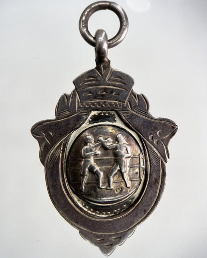 British Boxing Sports Silver Medal | Collectable Grade