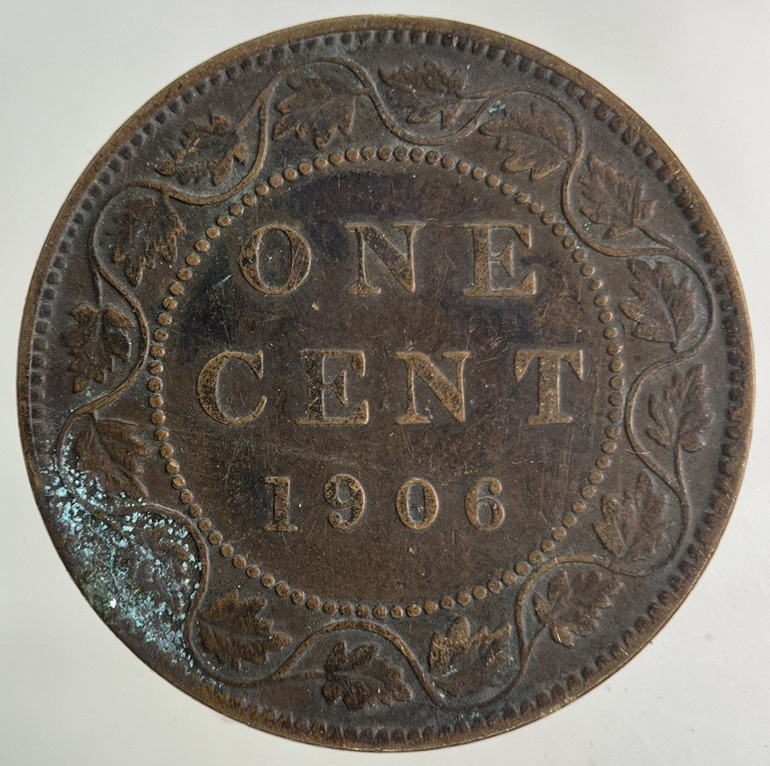 1906 Canada One Cent Coin | Fine Collectable Grade
