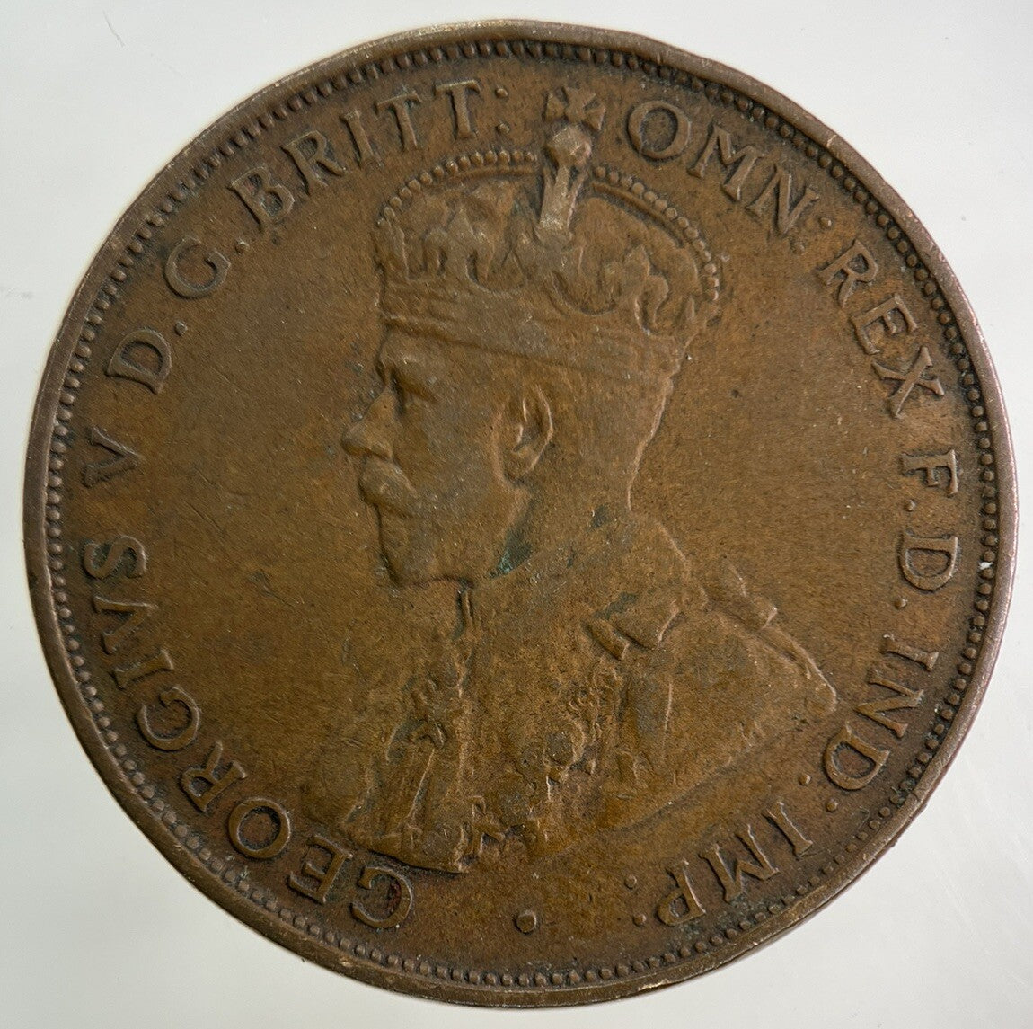 1933 Australia One Penny Coin | Fine Collectable Grade