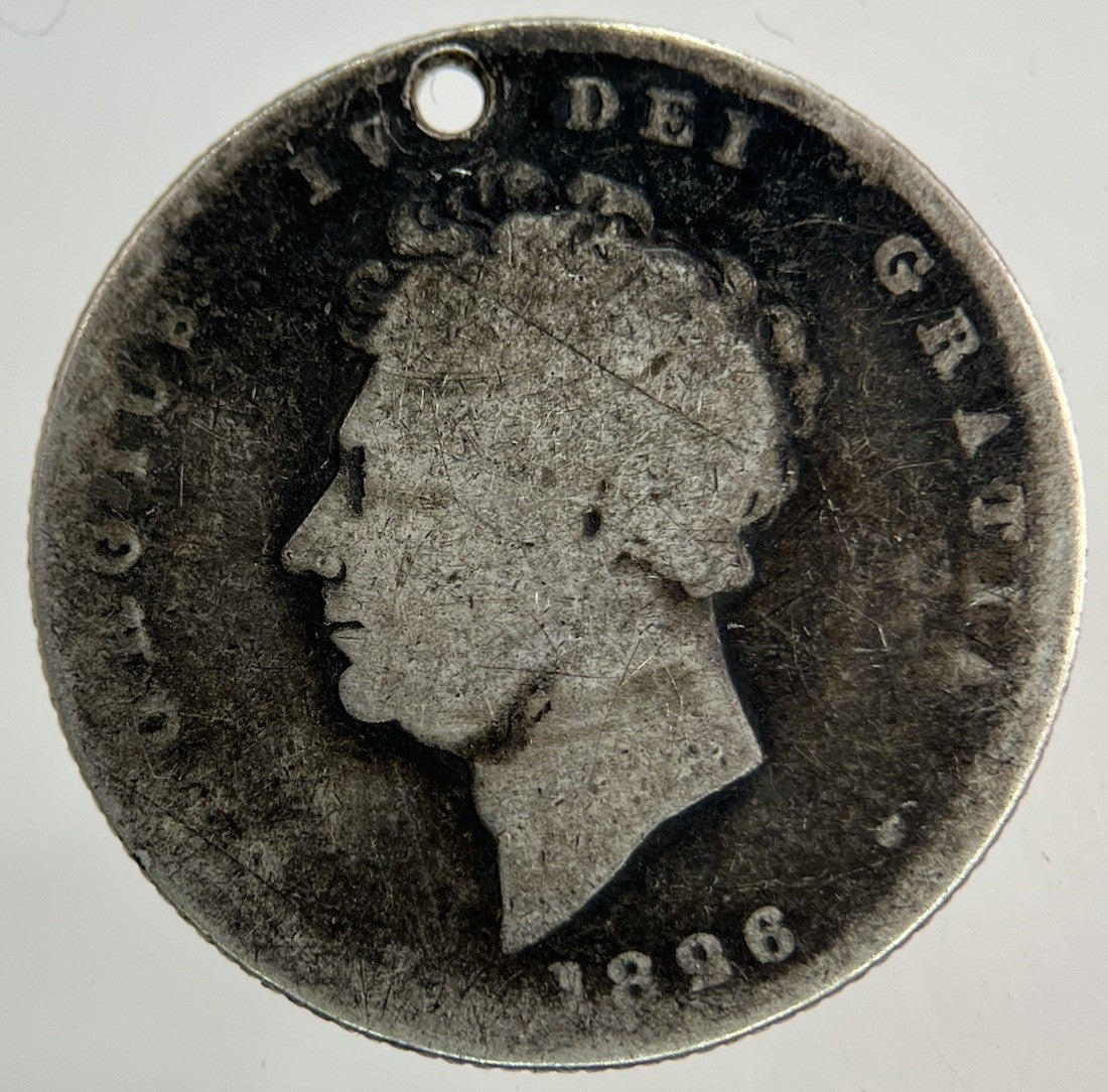 1826 George IV Shilling Silver Coin | Collectable Grade