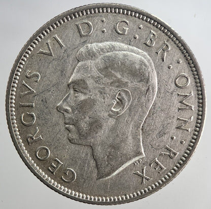 1940 George VI Florin British Silver Coin | Fine Collectable Grade | a6376