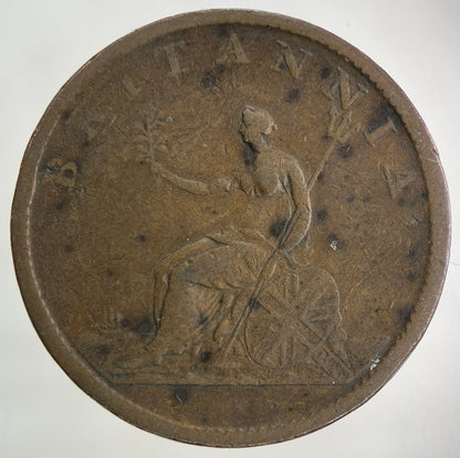 1807 George III 3rd Half - Penny Coin | Fine Collectable Grade