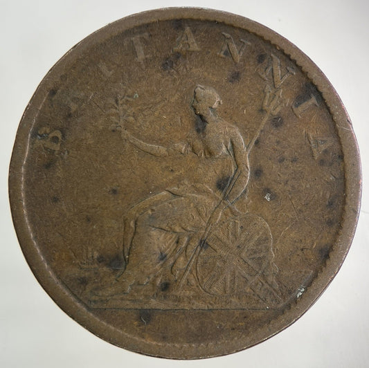 1807 George III 3rd Half - Penny Coin | Fine Collectable Grade