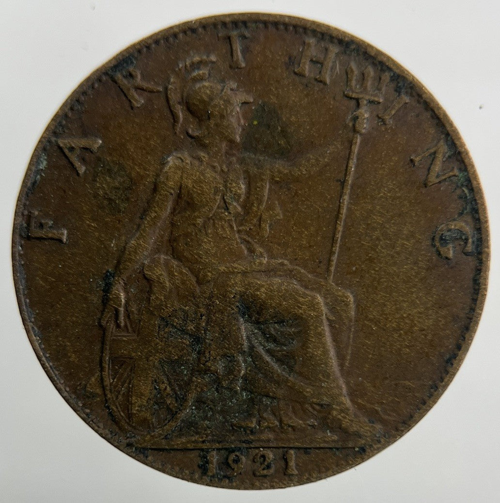 1921 George V Farthing Coin | Collectable Grade