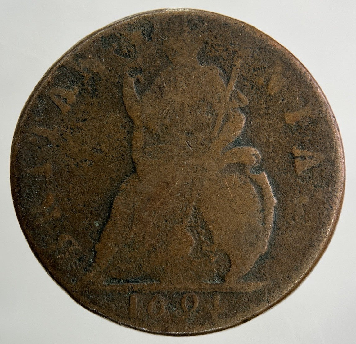 1694 William III 3rd & Mary Farthing Coin | Collectable Grade
