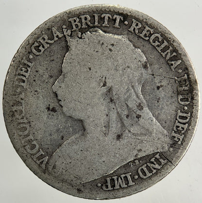 1895 Victoria Sixpence Silver Coin | Collectable Grade