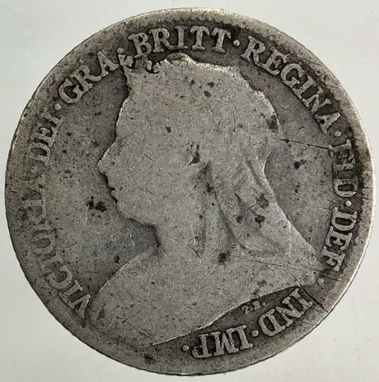 1895 Victoria Sixpence Silver Coin | Collectable Grade