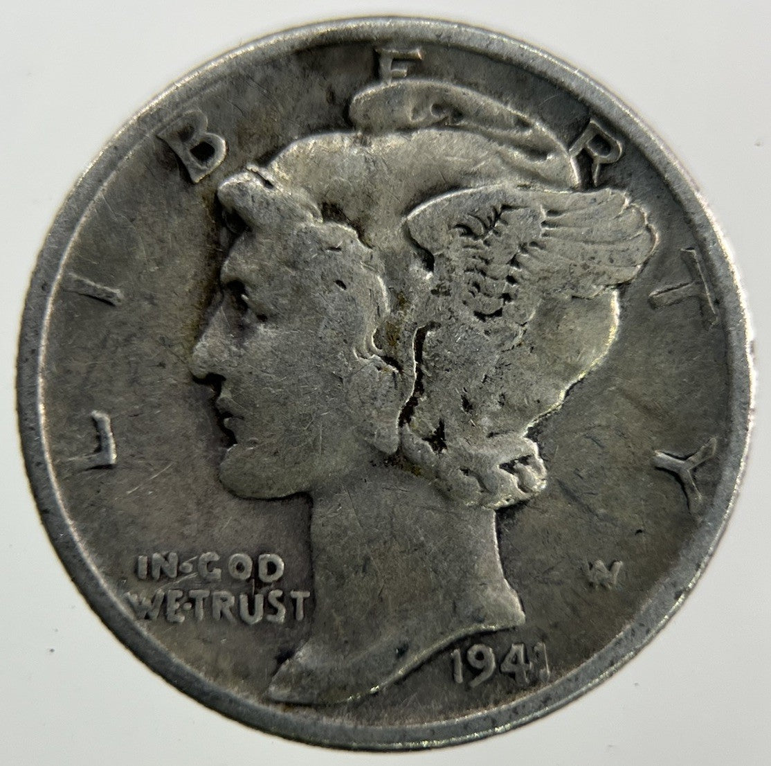 1941 US USA Mercury Dime Silver Coin | Collectable Grade
