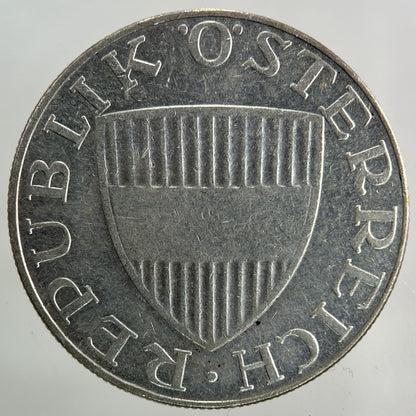 1958 Austria 10 Schillings Silver Coin | Collectable Grade