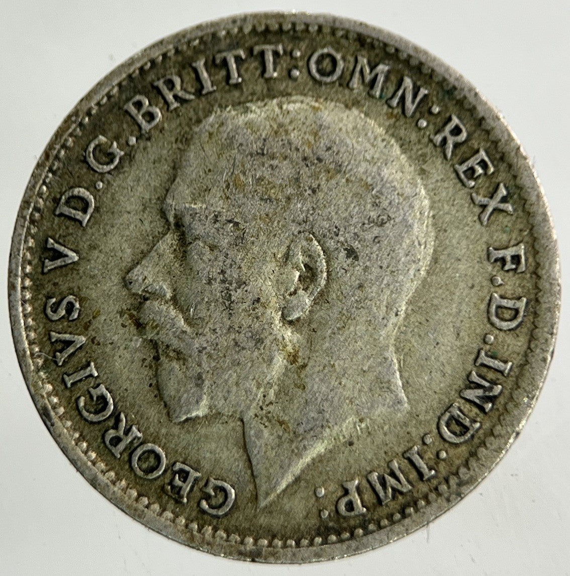 1920 George V Threepence Silver Coin | Fine Collectable Grade