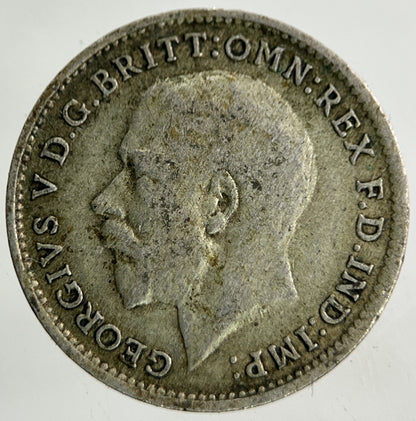 1920 George V Threepence Silver Coin | Fine Collectable Grade