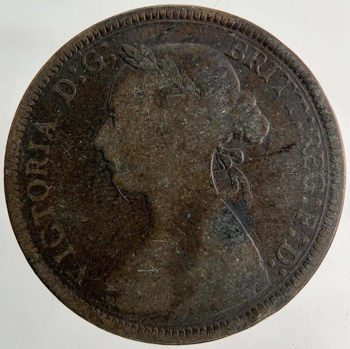 1893 Victoria Half - Penny Coin | Collectable Grade