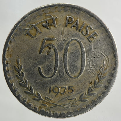 1975 India 50 Paise Coin | Collectable Grade